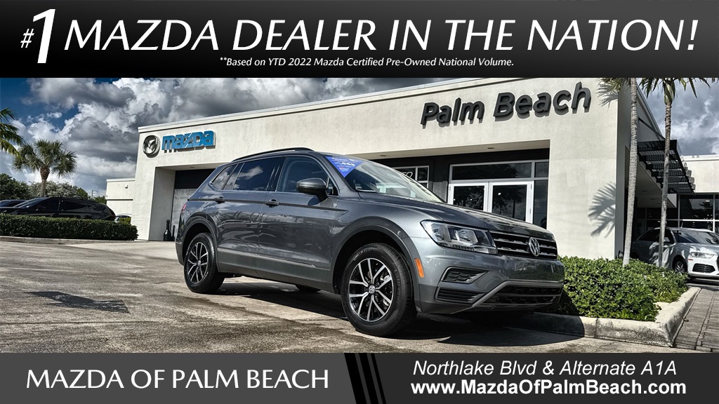 used 2021 Volkswagen Tiguan car, priced at $14,899