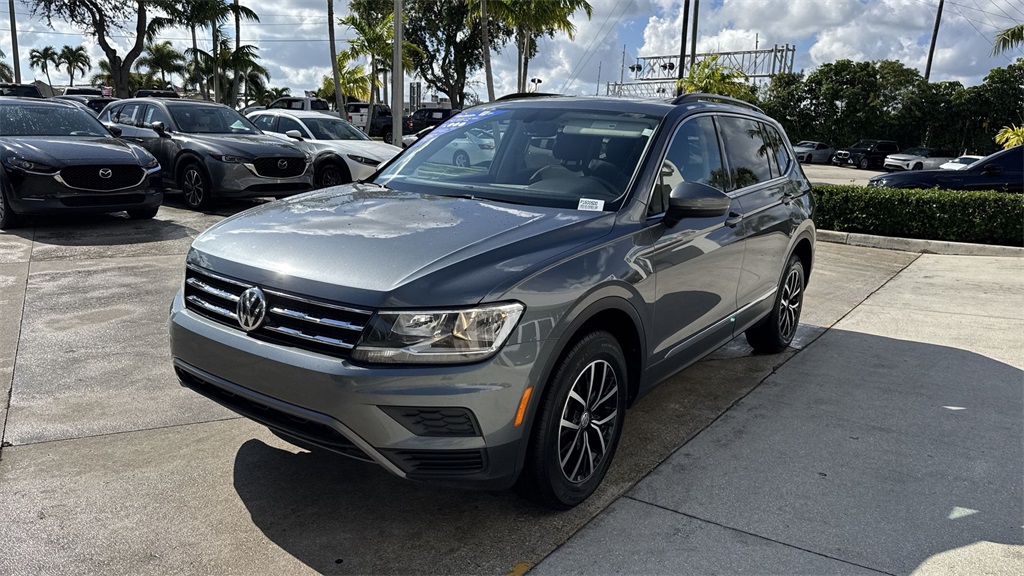 used 2021 Volkswagen Tiguan car, priced at $14,899