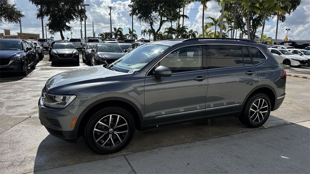 used 2021 Volkswagen Tiguan car, priced at $14,899
