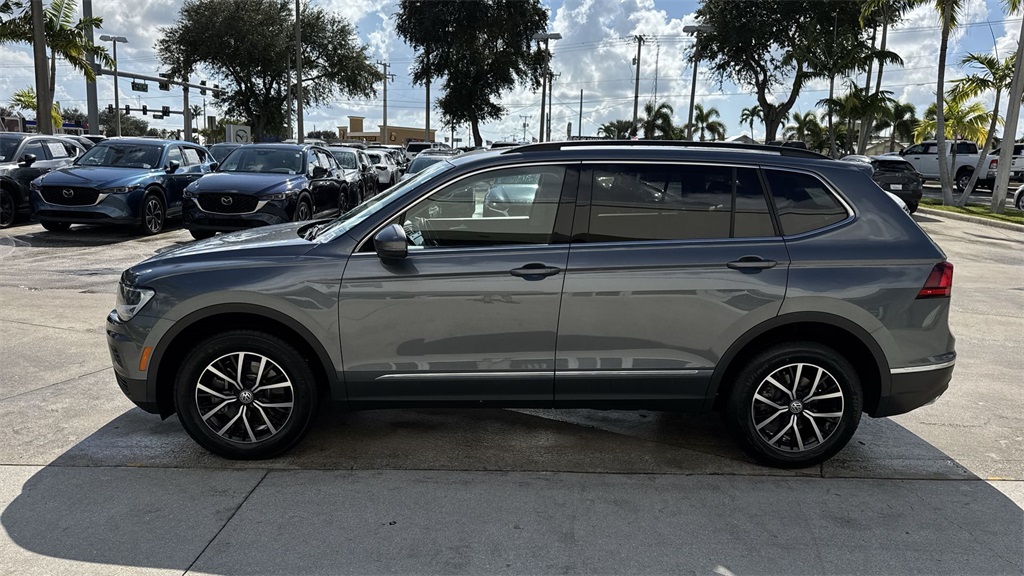 used 2021 Volkswagen Tiguan car, priced at $14,899