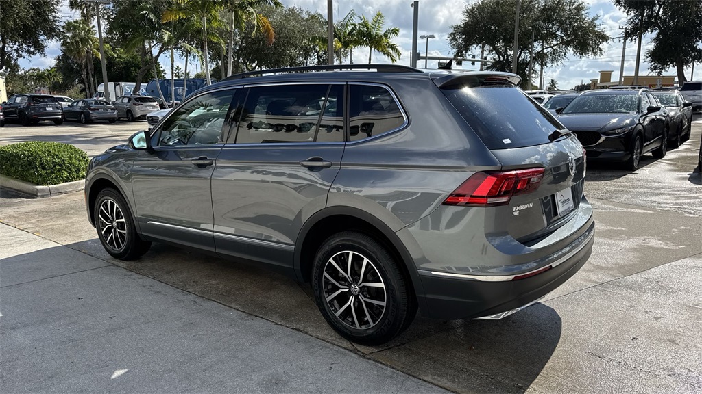 used 2021 Volkswagen Tiguan car, priced at $14,899