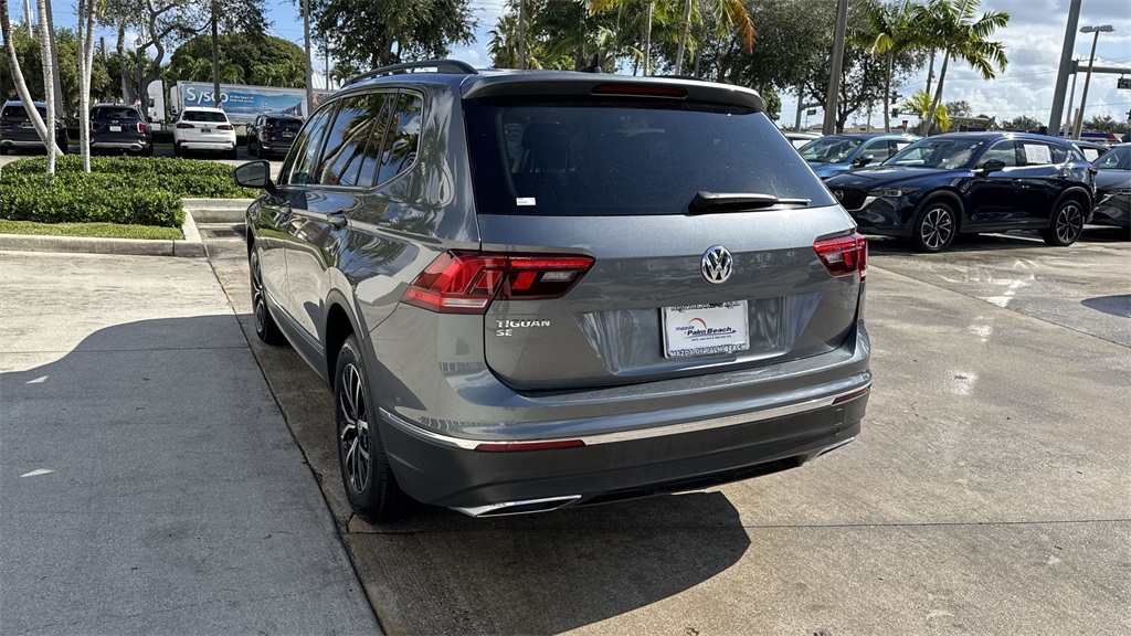 used 2021 Volkswagen Tiguan car, priced at $14,899