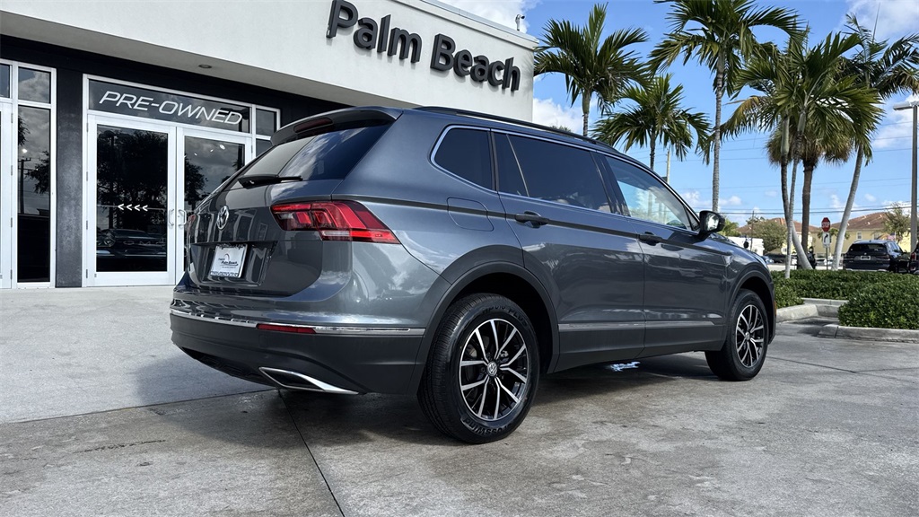 used 2021 Volkswagen Tiguan car, priced at $14,899