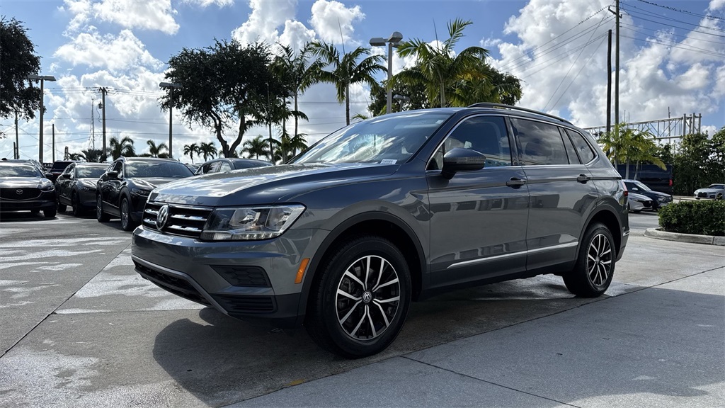 used 2021 Volkswagen Tiguan car, priced at $14,899