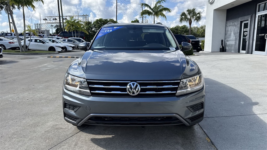 used 2021 Volkswagen Tiguan car, priced at $14,899