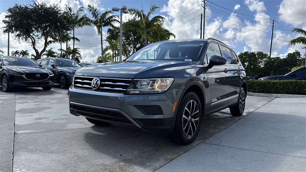 used 2021 Volkswagen Tiguan car, priced at $14,899
