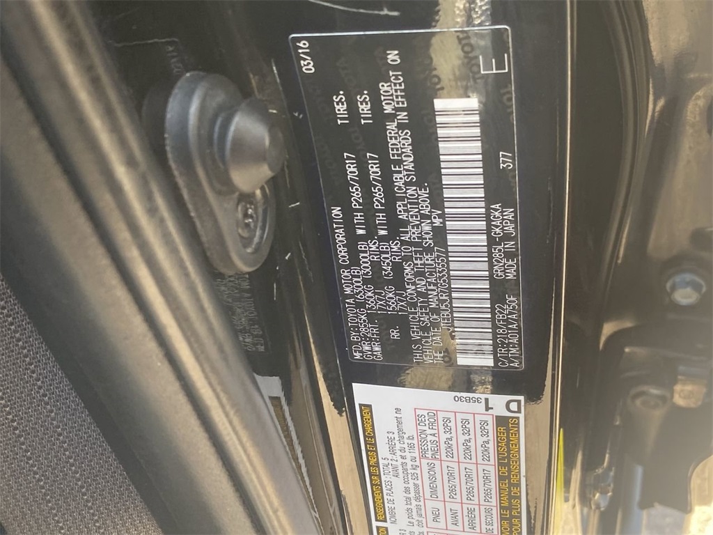 used 2016 Toyota 4Runner car, priced at $21,891