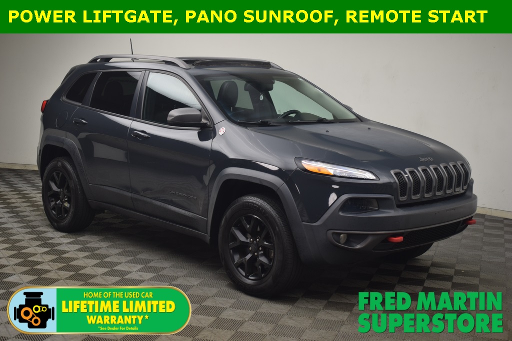 used 2016 Jeep Cherokee car, priced at $12,400