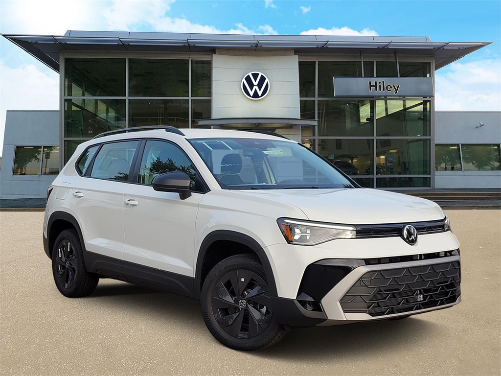new 2025 Volkswagen Taos car, priced at $25,159