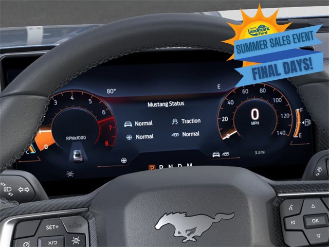 new 2025 Ford Mustang car, priced at $38,444