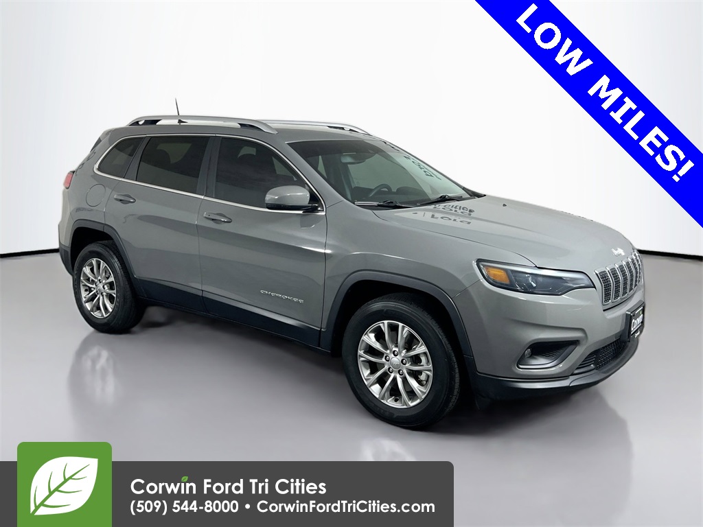 used 2021 Jeep Cherokee car, priced at $22,340