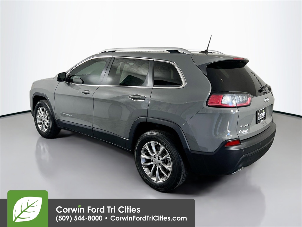 used 2021 Jeep Cherokee car, priced at $22,340