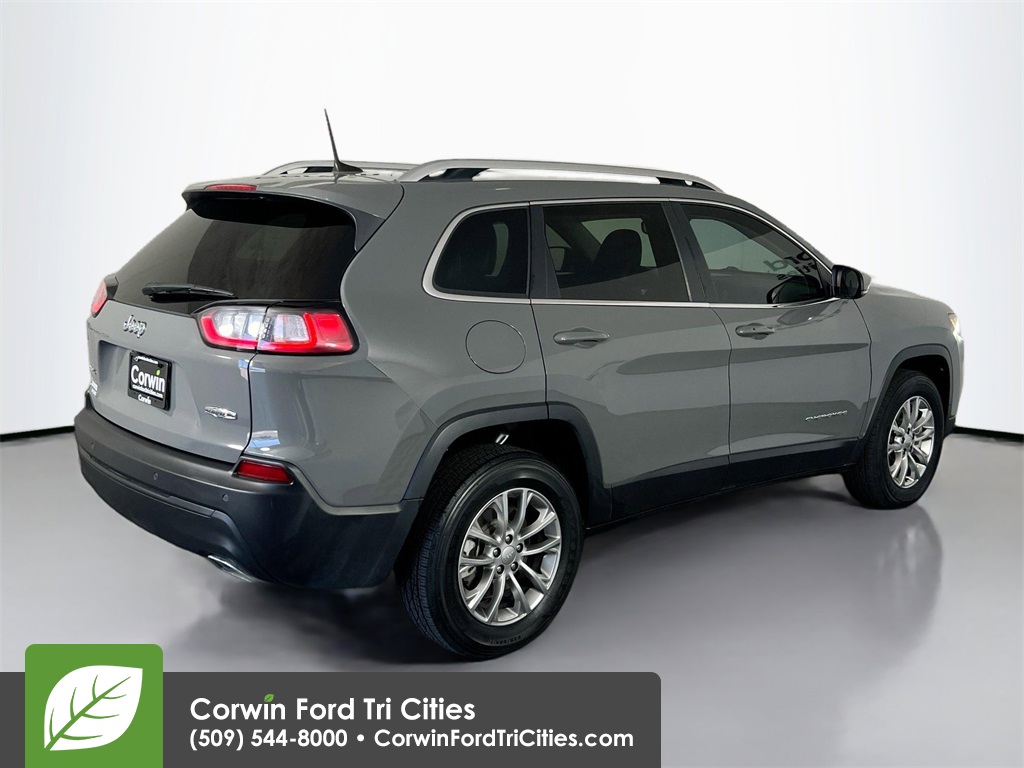 used 2021 Jeep Cherokee car, priced at $22,340