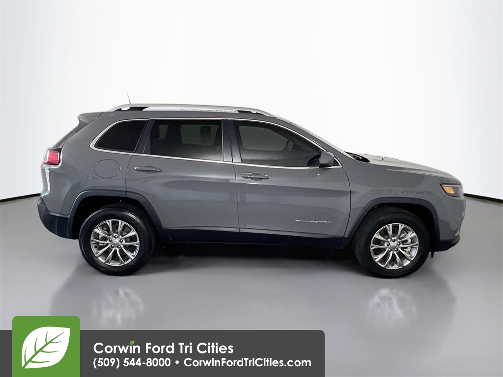used 2021 Jeep Cherokee car, priced at $22,340