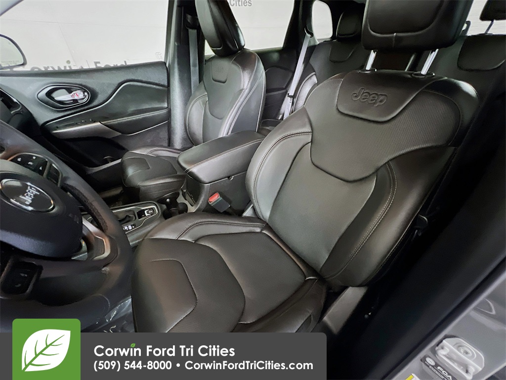 used 2021 Jeep Cherokee car, priced at $22,340