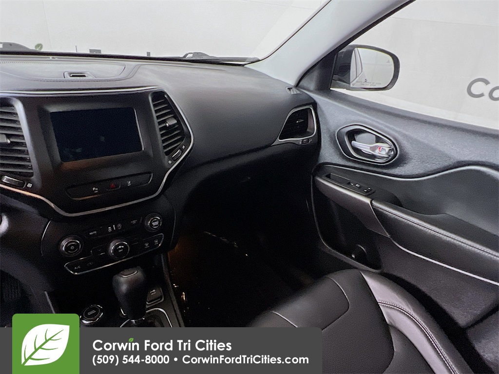 used 2021 Jeep Cherokee car, priced at $22,340