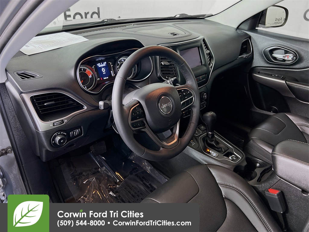 used 2021 Jeep Cherokee car, priced at $22,340