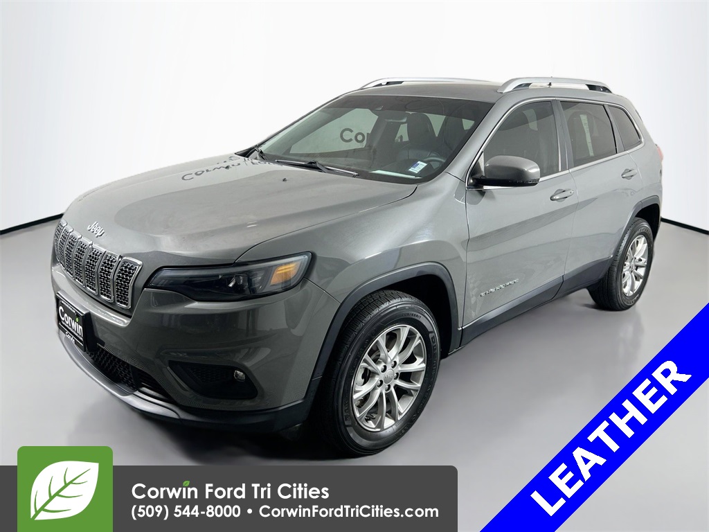 used 2021 Jeep Cherokee car, priced at $22,340