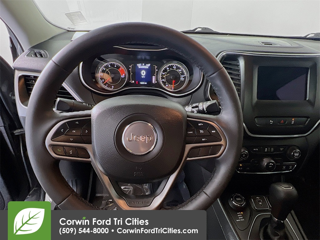 used 2021 Jeep Cherokee car, priced at $22,340