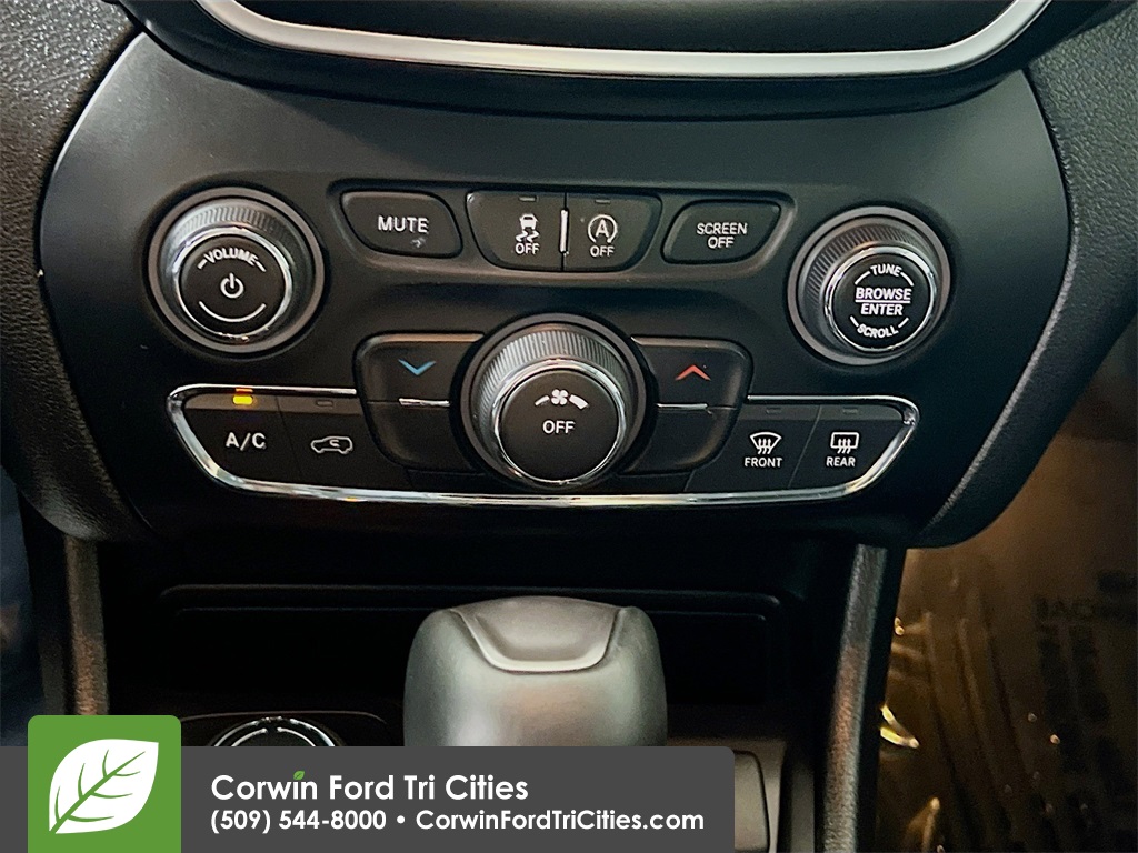 used 2021 Jeep Cherokee car, priced at $22,340