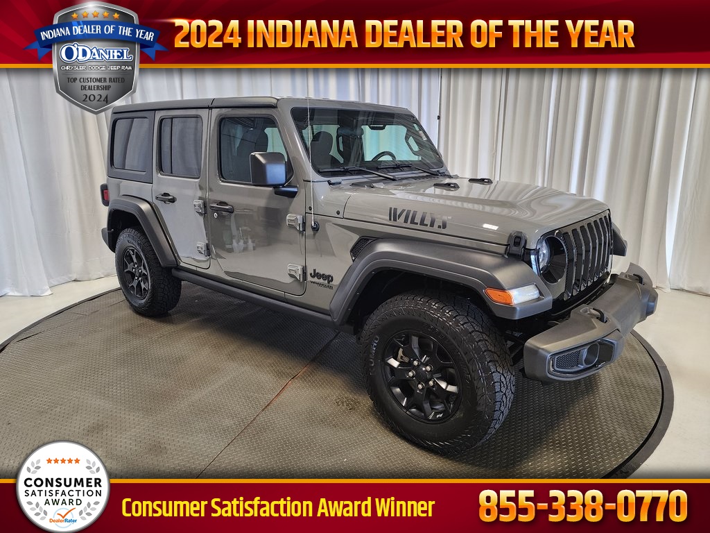 used 2022 Jeep Wrangler car, priced at $30,935