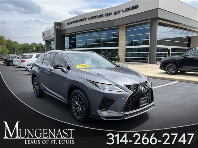 used 2022 Lexus RX car, priced at $50,940