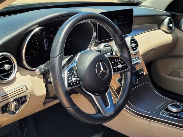 used 2021 Mercedes-Benz C-Class car, priced at $28,524
