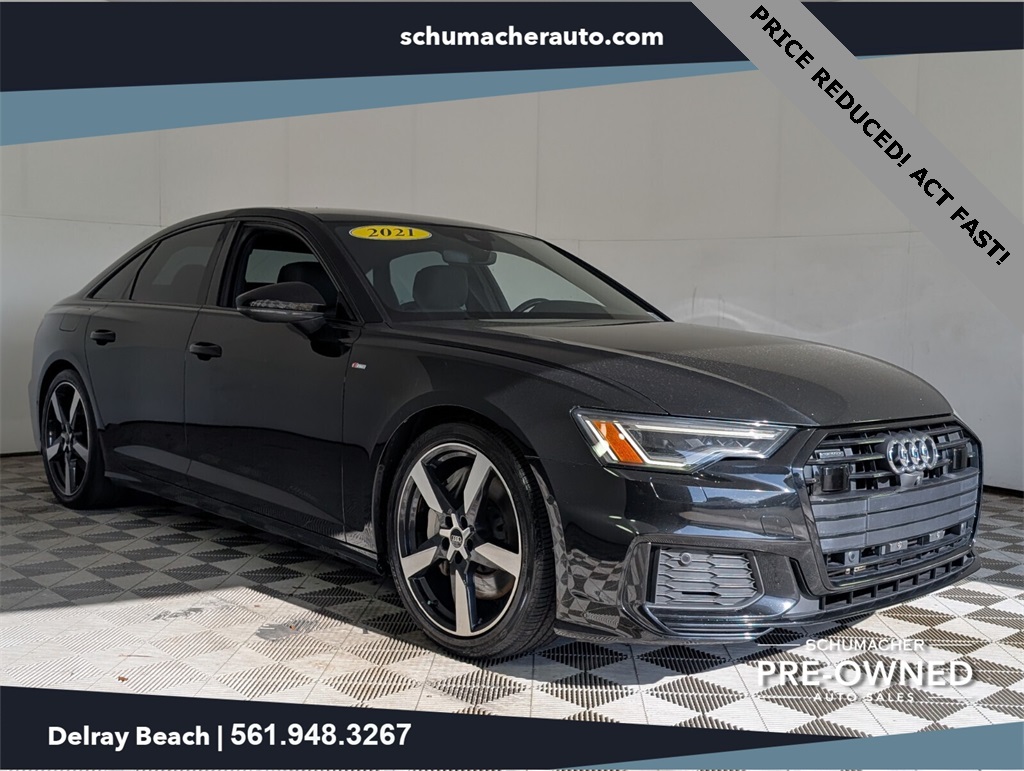 used 2021 Audi A6 car, priced at $28,500