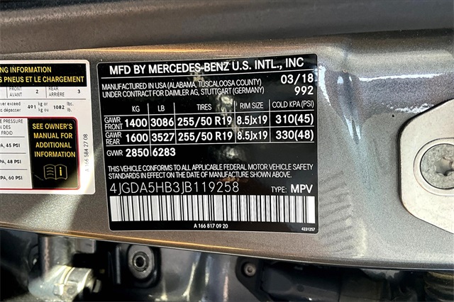 used 2018 Mercedes-Benz GLE car, priced at $23,897