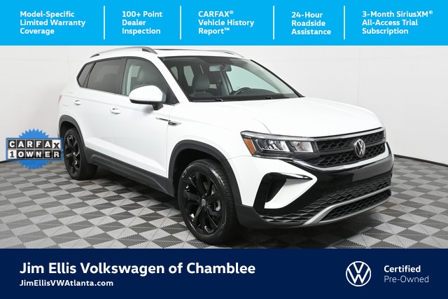 used 2022 Volkswagen Taos car, priced at $21,900