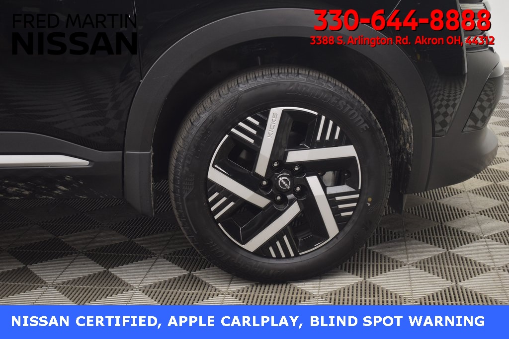 used 2025 Nissan Kicks car, priced at $23,496