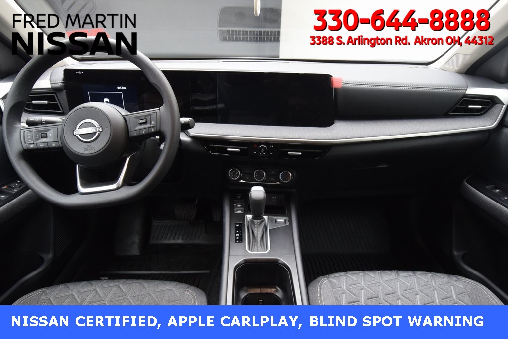 used 2025 Nissan Kicks car, priced at $23,496