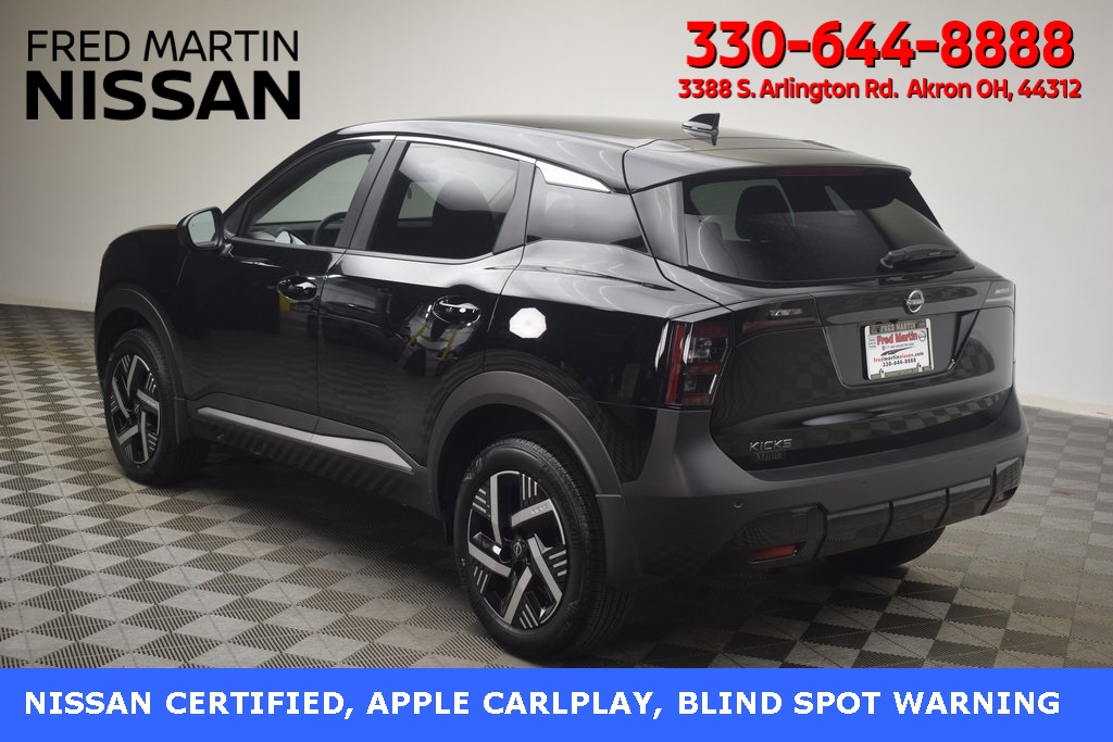 used 2025 Nissan Kicks car, priced at $23,496