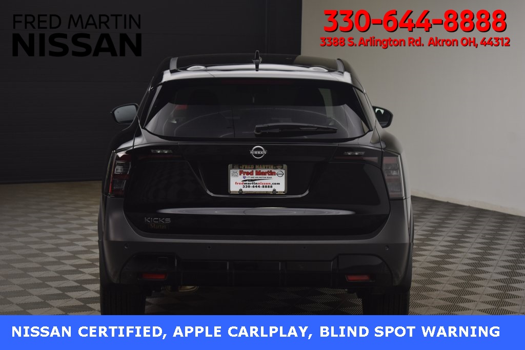 used 2025 Nissan Kicks car, priced at $23,496
