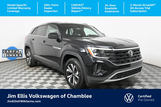 used 2024 Volkswagen Atlas Cross Sport car, priced at $32,500