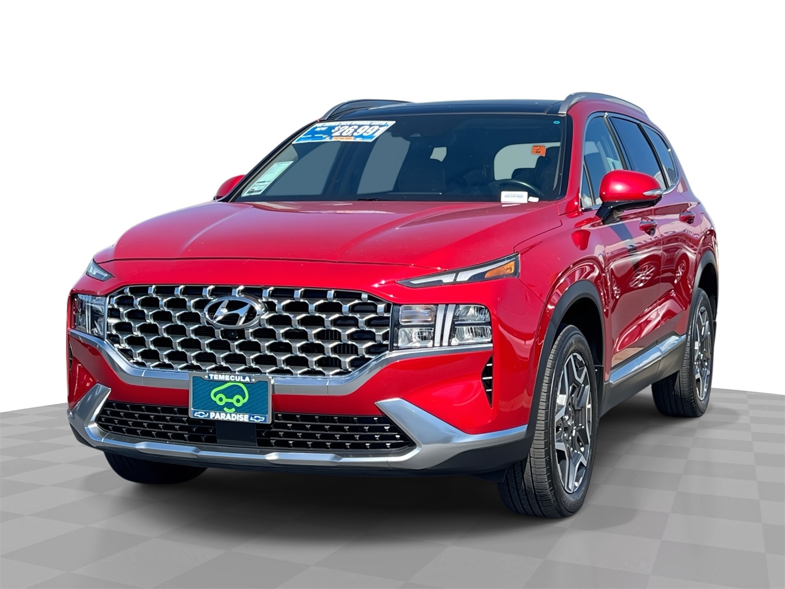 used 2023 Hyundai Santa Fe Hybrid car, priced at $26,991