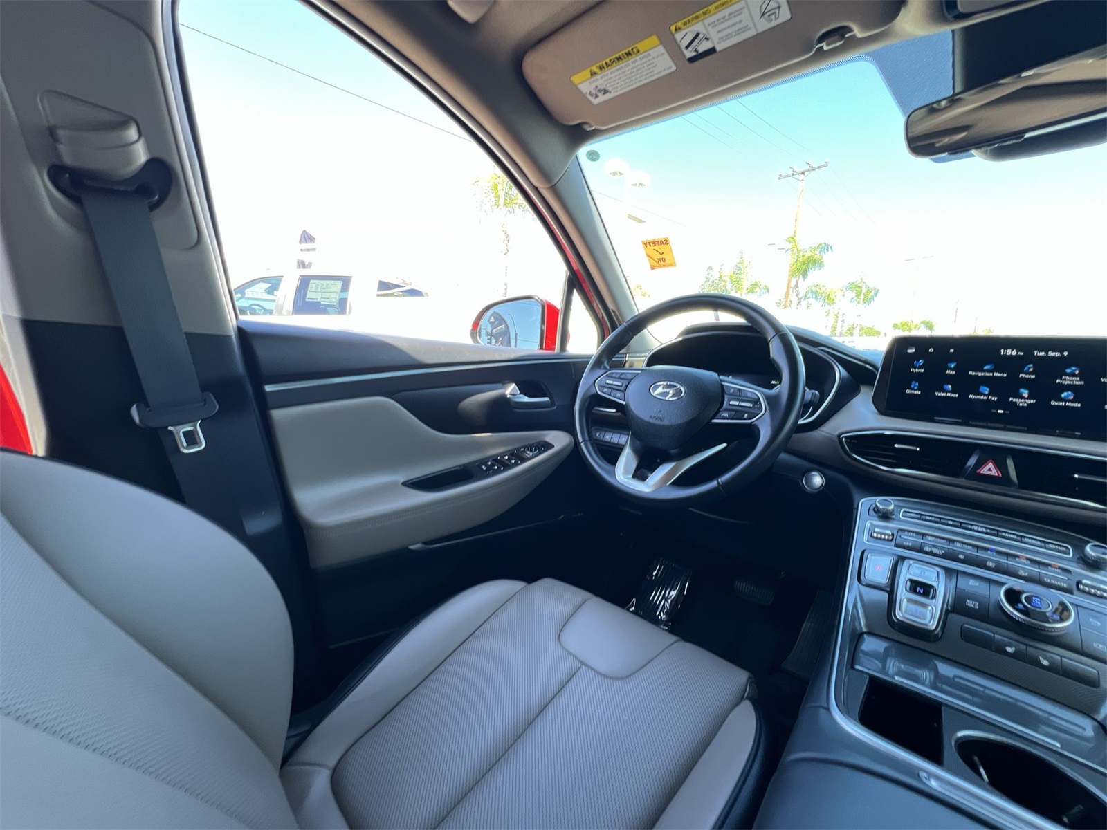 used 2023 Hyundai Santa Fe Hybrid car, priced at $26,991