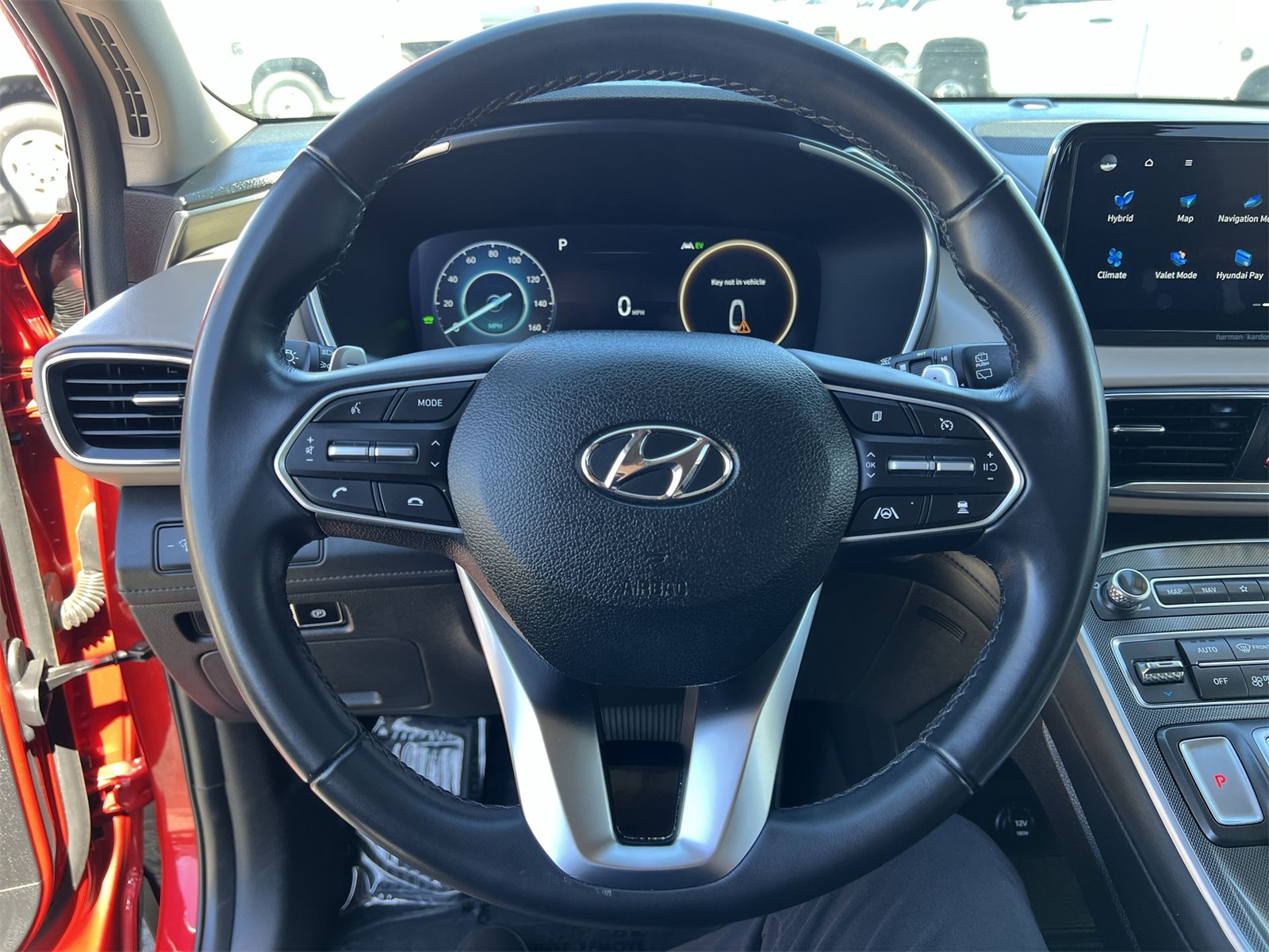 used 2023 Hyundai Santa Fe Hybrid car, priced at $26,991