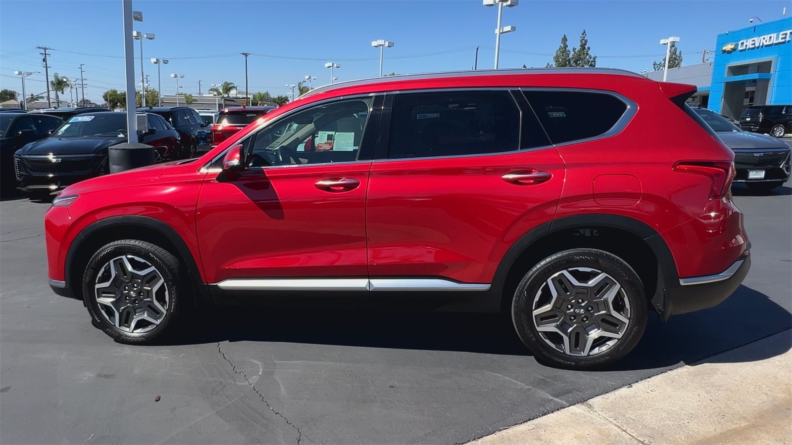 used 2023 Hyundai Santa Fe Hybrid car, priced at $26,991