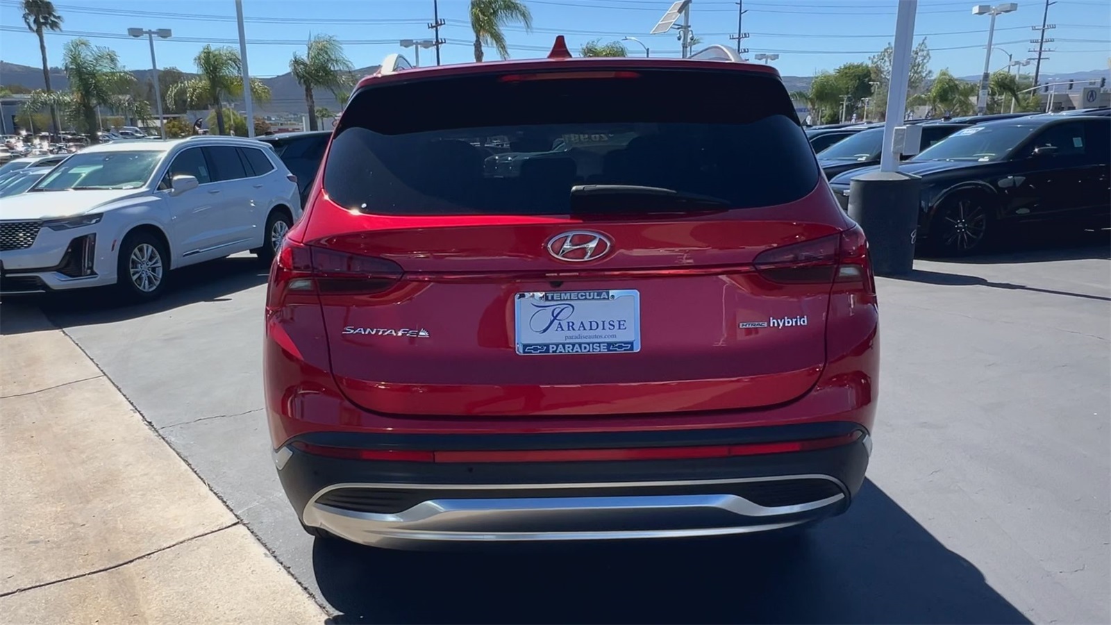 used 2023 Hyundai Santa Fe Hybrid car, priced at $26,991