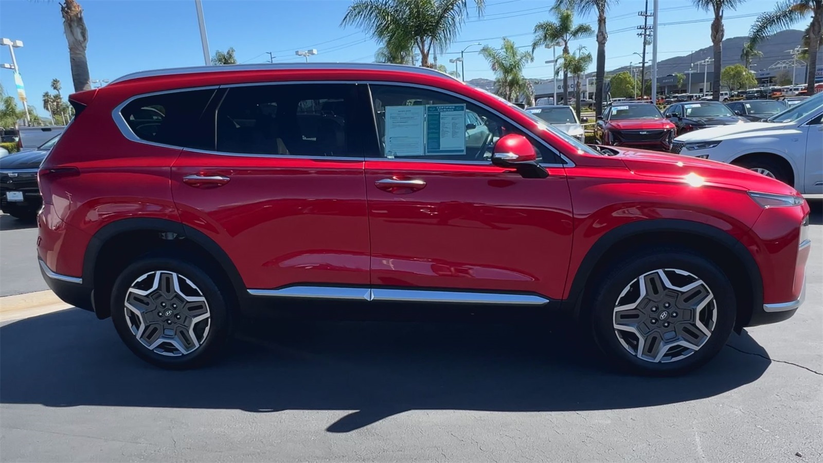 used 2023 Hyundai Santa Fe Hybrid car, priced at $26,991