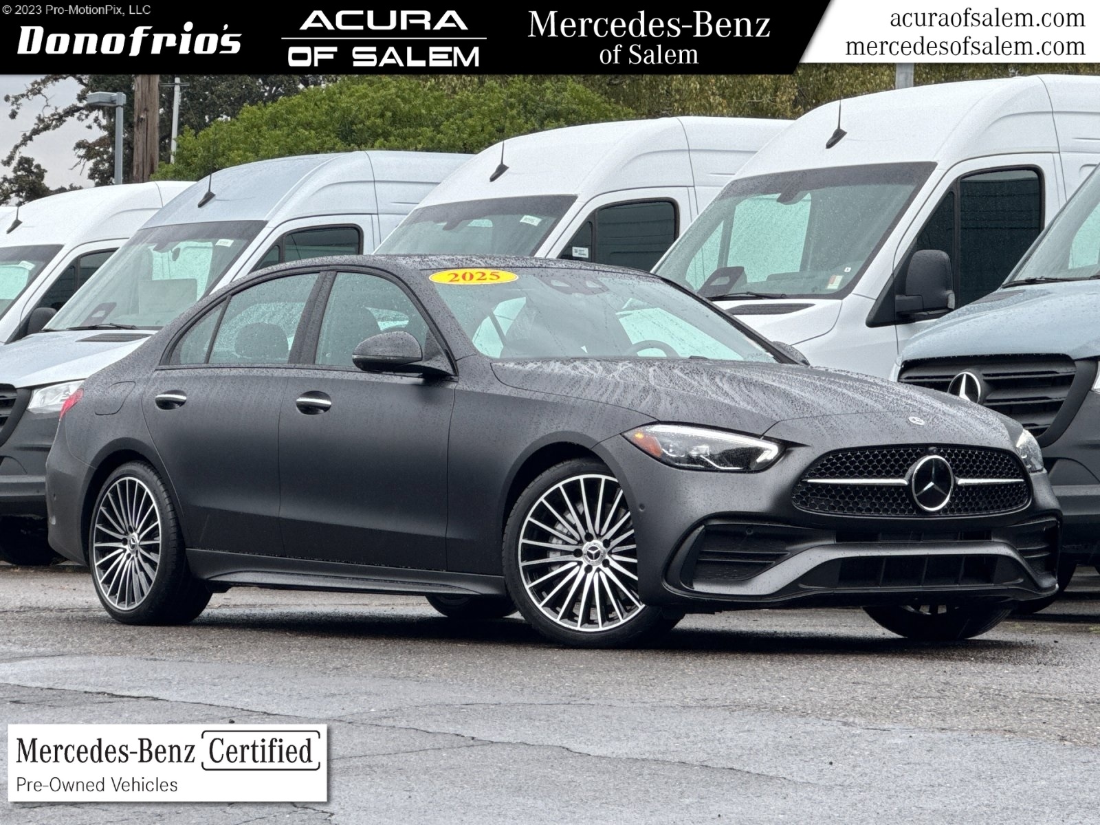 used 2025 Mercedes-Benz C-Class car, priced at $50,998