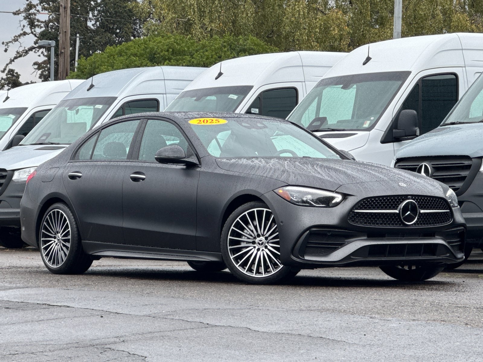 used 2025 Mercedes-Benz C-Class car, priced at $50,998