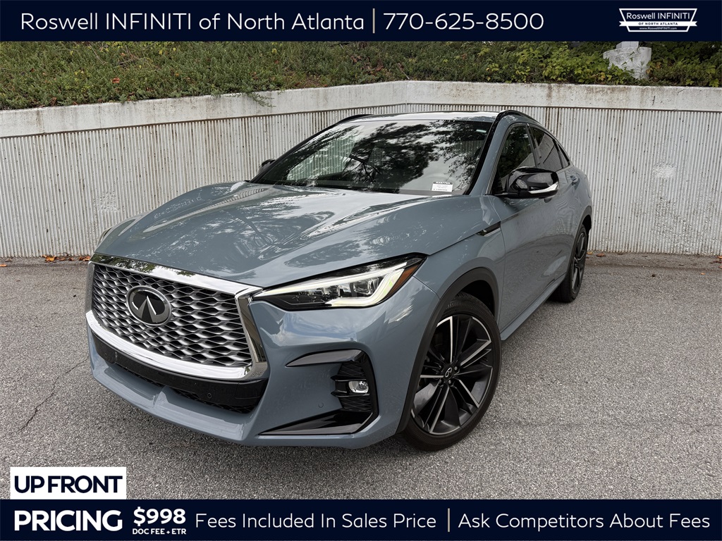 used 2022 INFINITI QX55 car, priced at $33,998