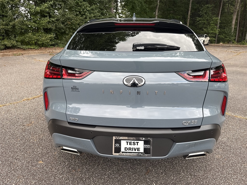 used 2022 INFINITI QX55 car, priced at $33,998