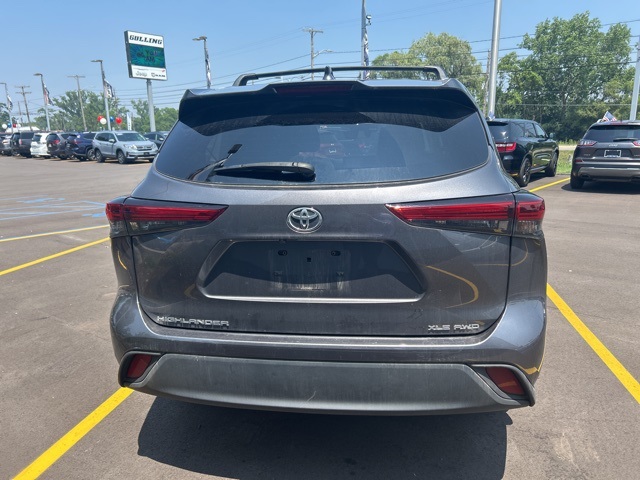 used 2023 Toyota Highlander car, priced at $38,000