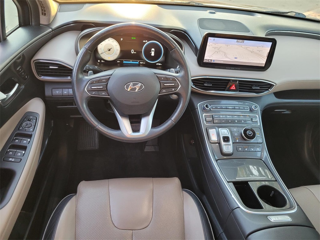 used 2021 Hyundai Santa Fe car, priced at $23,375