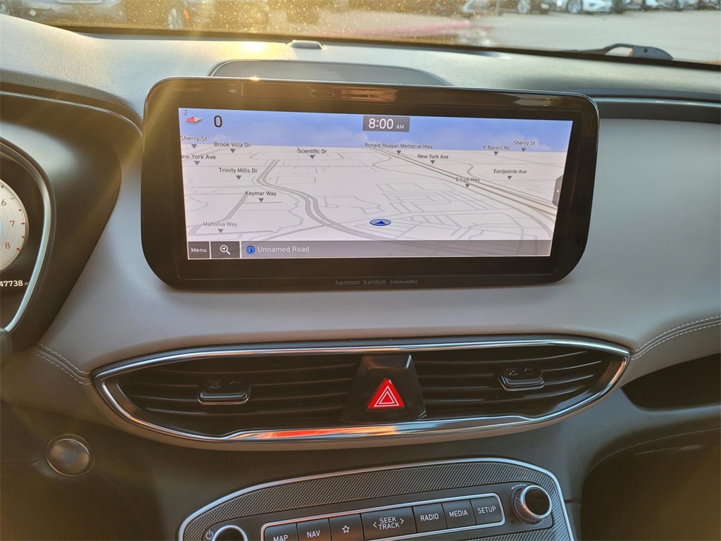 used 2021 Hyundai Santa Fe car, priced at $23,375