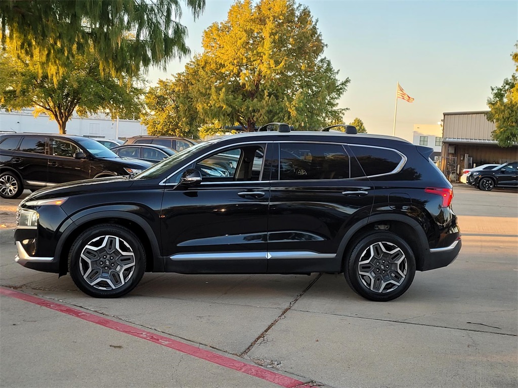 used 2021 Hyundai Santa Fe car, priced at $23,375