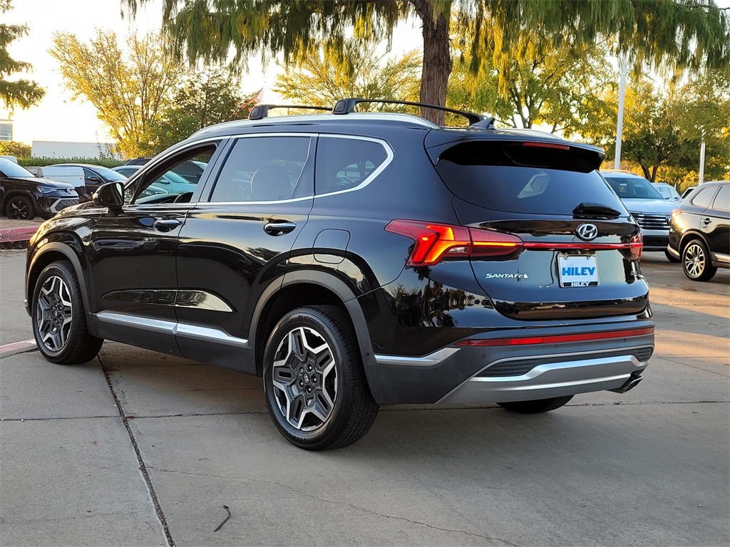 used 2021 Hyundai Santa Fe car, priced at $23,375
